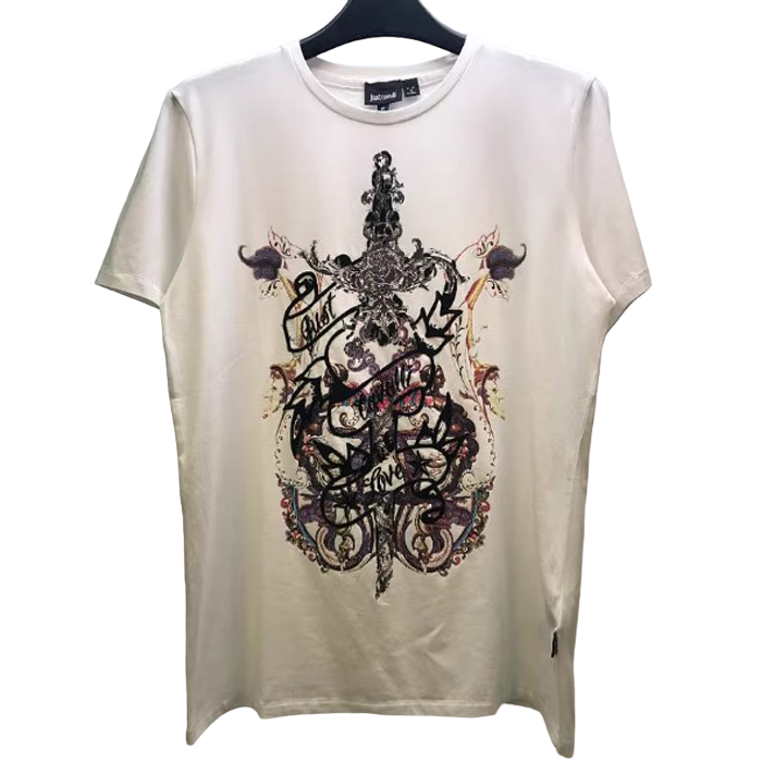 ジャストカヴァリ JUST CAVALLI メンズT シャツ S03GC0191 N20543 101