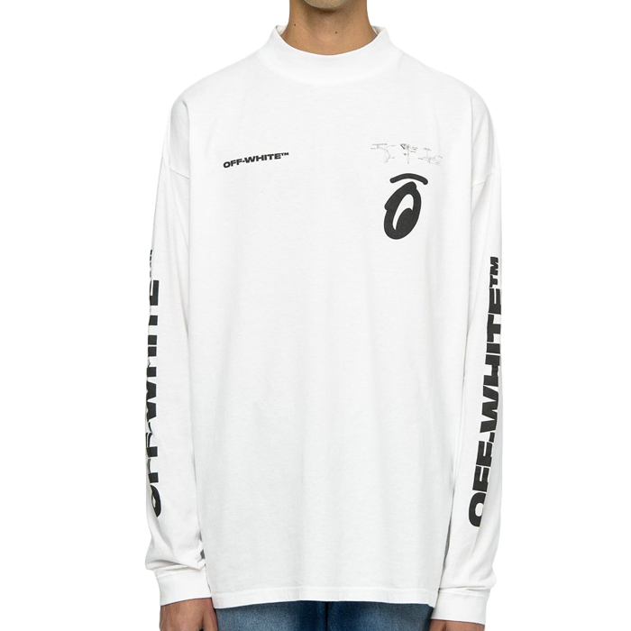 オフホワイト OFF WHITE メンズ Tシャツ OMAB032E191850100110