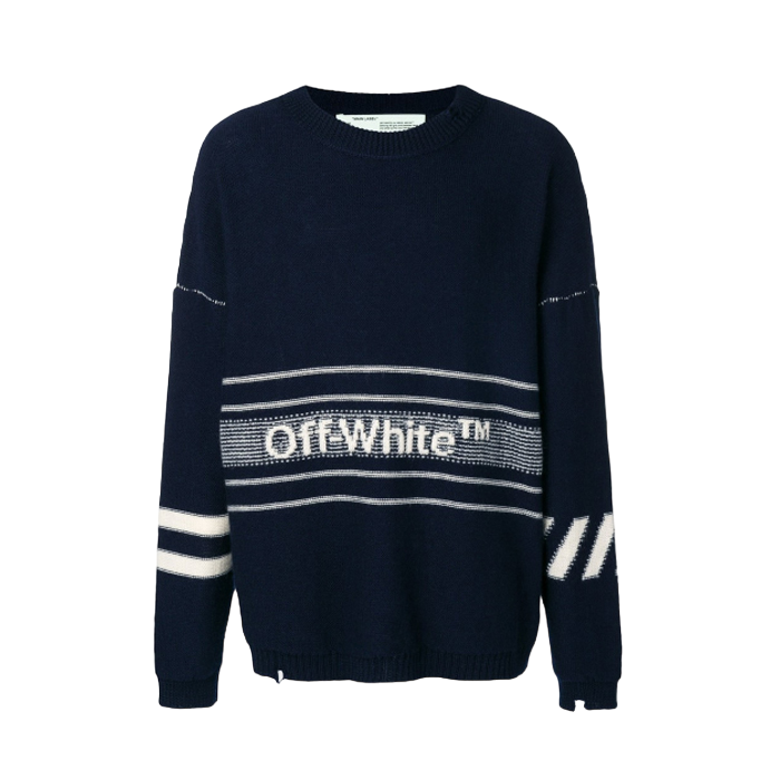 オフホワイト OFF WHITE メンズセーター 18FW OMHA049 8001 3000