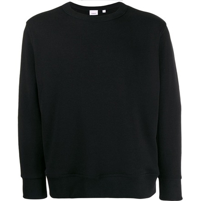 Burberry Black sweater with logo on the back 8013507