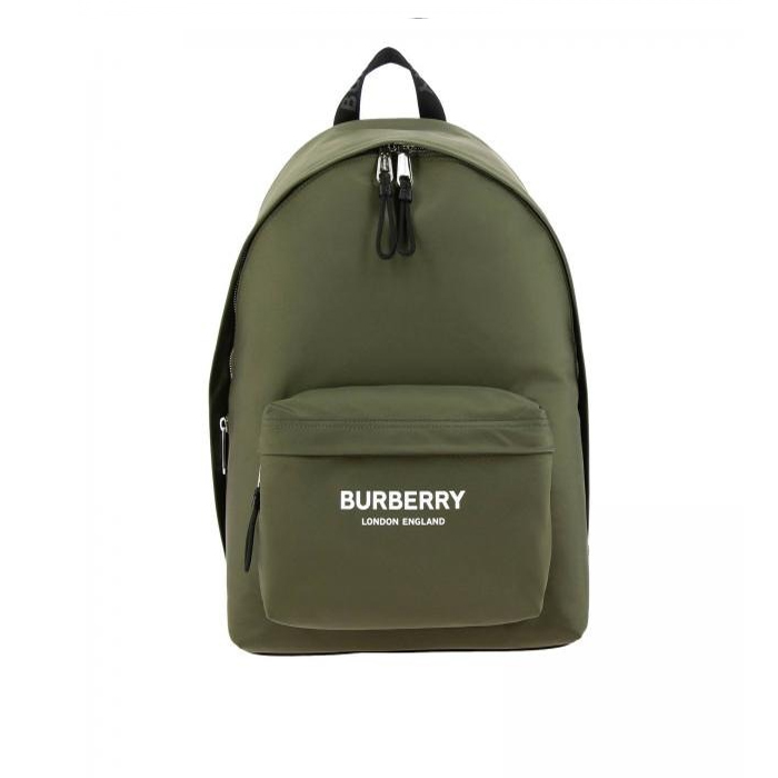 BURBERRY Logo Print Nylon Backpack 8016110