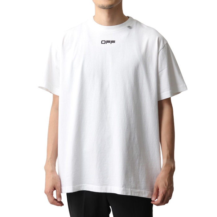 オフホワイト OFF WHITE メンズ Tシャツ OOMAA038S2018 5004 0188