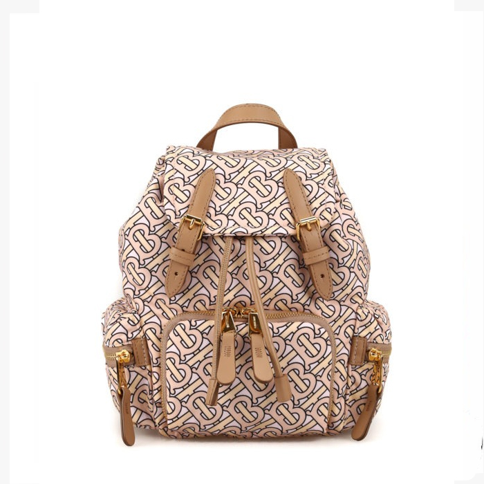 BURBERRY The Small Rucksack Monogram print backpack 8017169