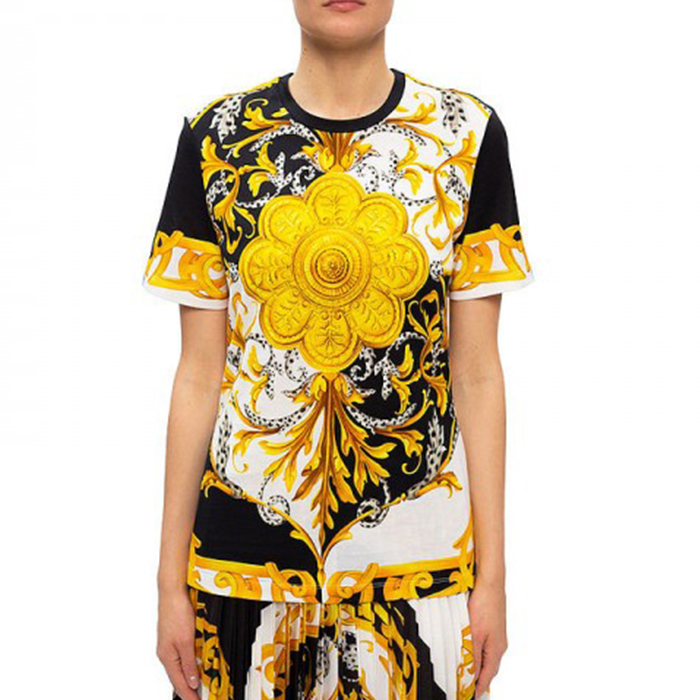 VERSACE LADIES T-SHIRT ヴェルサーチレディースTシャツ A87458 A236028 A7027