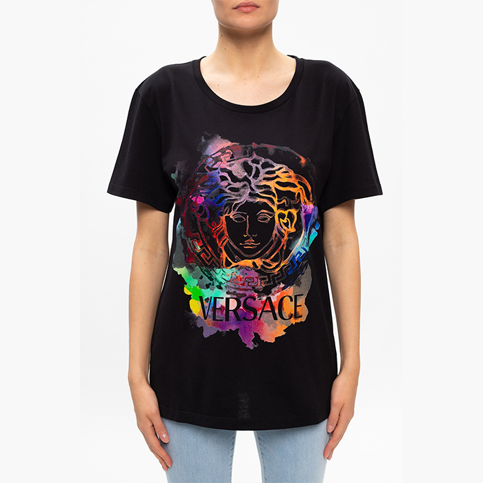 VERSACE LADIES T-SHIRT ヴェルサーチレディースTシャツ A87464 A228806 A1008