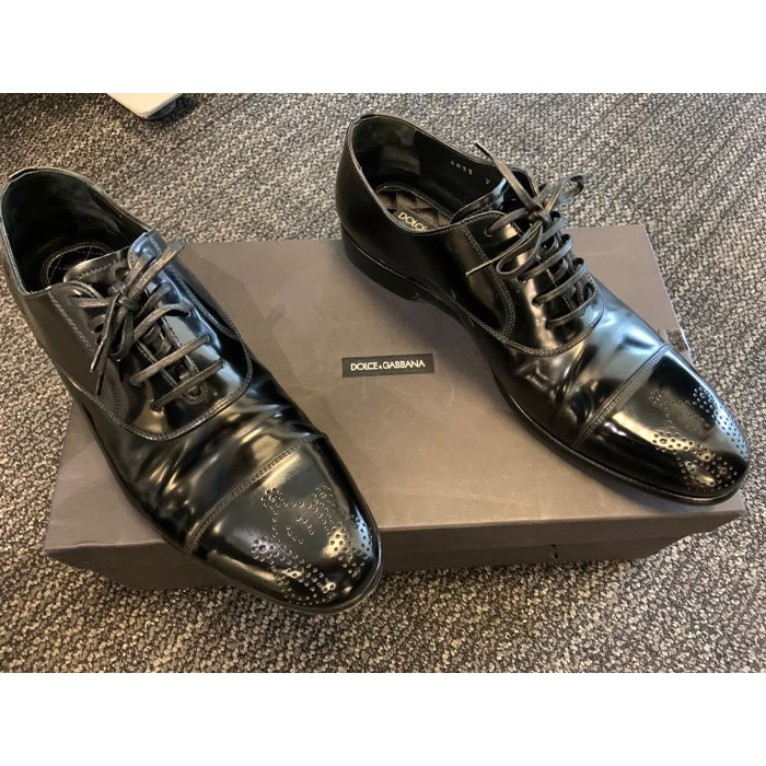 DOLCE&GABBANA MEN SHOES ドルチェ＆ガッバーナ メンズ シューズ CA6833 A1096 80999