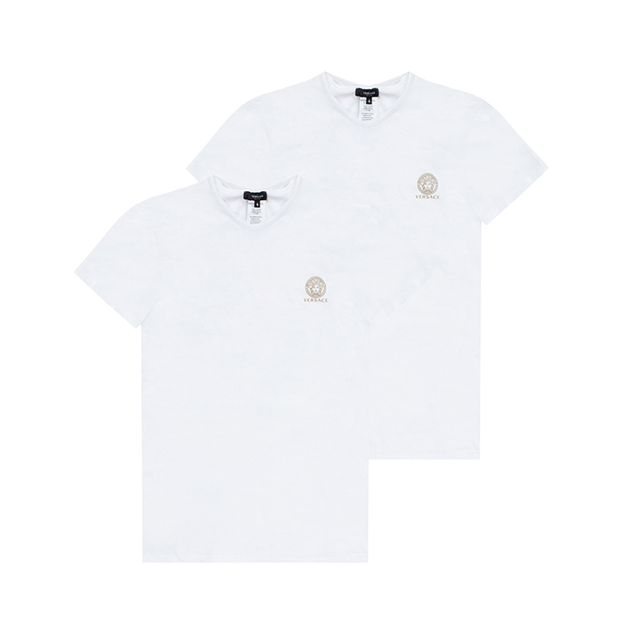 VERSACE MEN T-SHIRT (SET) ヴェルサーチメンズTシャツ（セット）AU10193 A232741 A1001