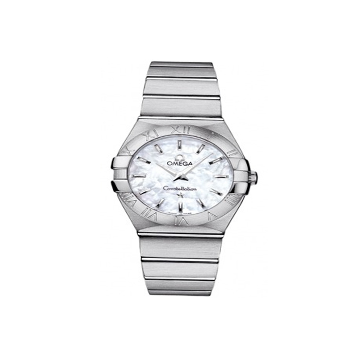 Omega Constellation Brushed 27mm Ladies Watch 123.10.27.60.05.001