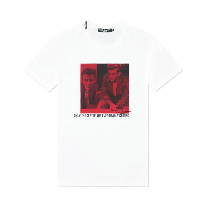 DOLCE & GABBANA MEN T-SHIRT ドルチェ＆ガッバーナ メンズ T-シャツ G8EU0T G7ZJX W0800