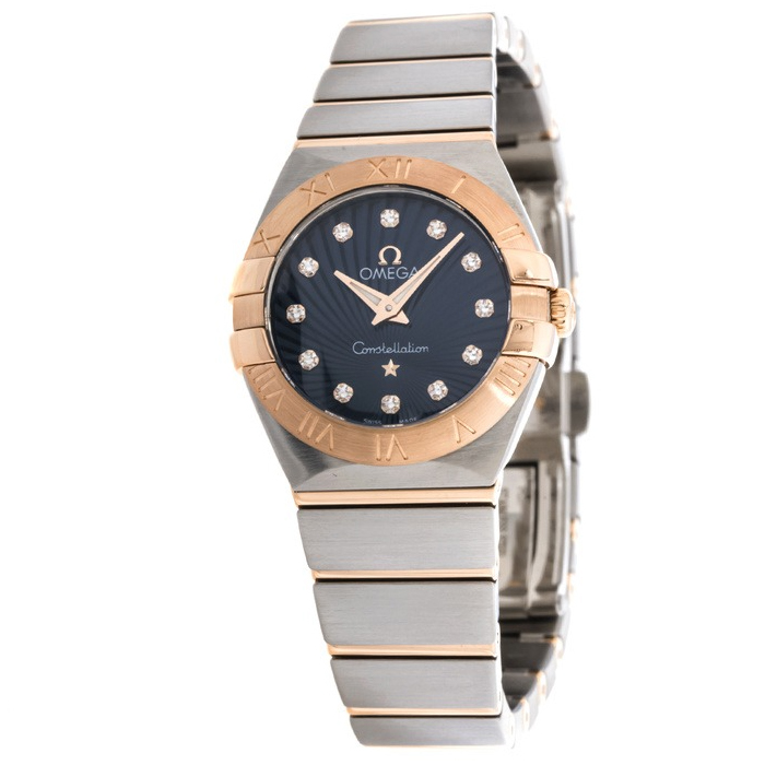 Omega Constellation Brushed 24mm Ladies Watch 123.20.24.60.53.001