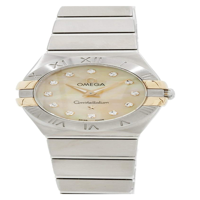 Omega Constellation quartz womens Watch 123.20.24.60.57.002