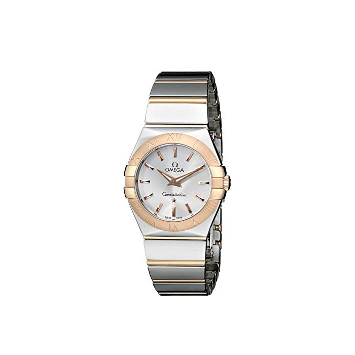 Omega Women's 123.20.27.60.02.003 Constellation Polished Analog Display Quartz Silver-Tone Watch