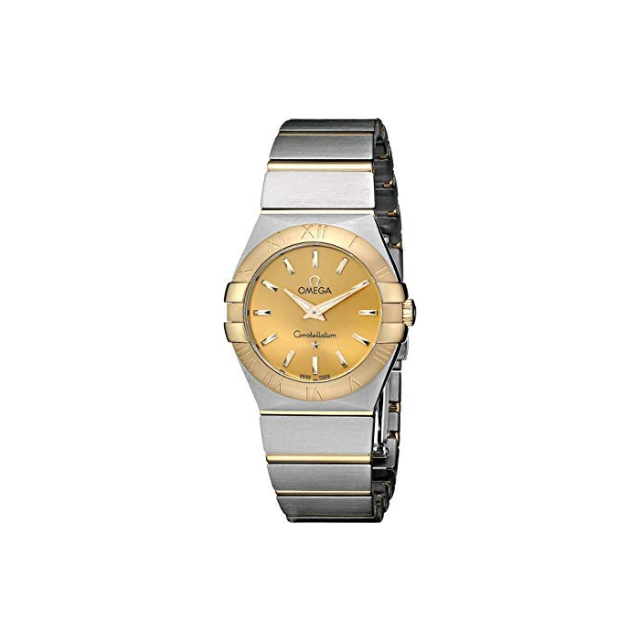 Omega Women's 123.20.27.60.08.001 Champagne Dial Constellation Watch