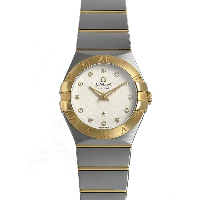 Omega Constellation Silver Dial Ladies Watch 123.20.27.60.52.001