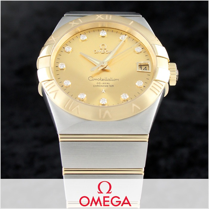 Omega Constellation Co-Axial Automatic 38mm Mens Watch 123.20.38.21.58.001