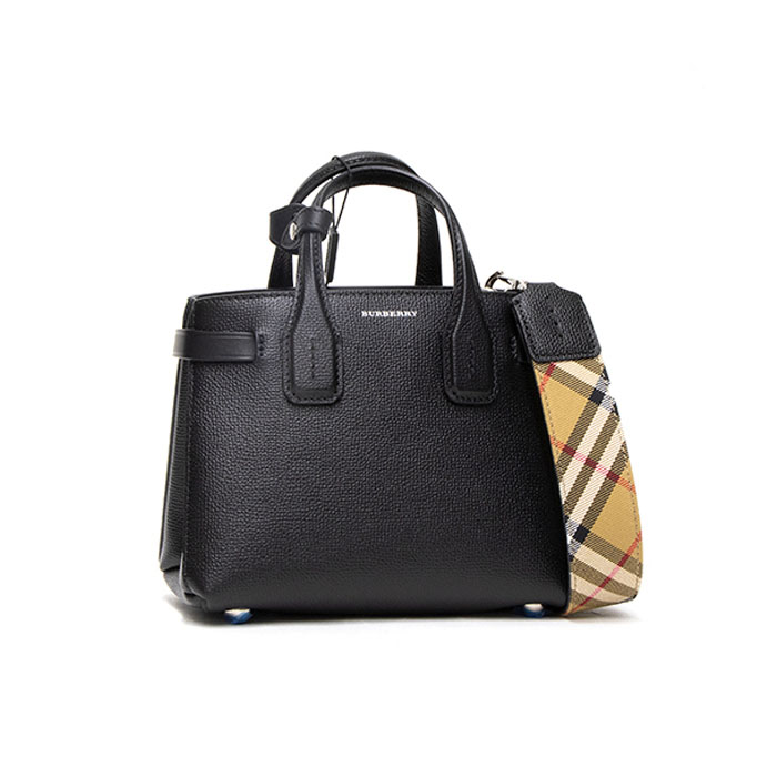 BURBERRY BAG バーバリーバッグ 4078477 00100 BLACK BABY BANNER