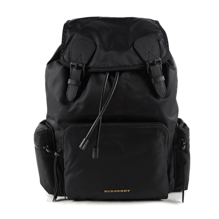 BURBERRY BACKPACK バーバリーバックパック 4015479BLK Black Rucksack In Nylon