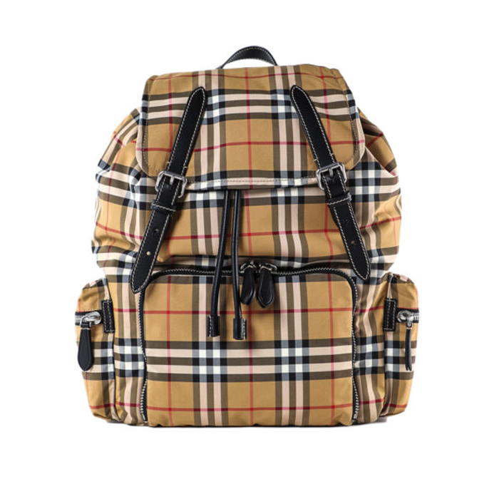 BURBERRY BACKPACK バーバリーバックパック 8005141ANYE The Large Rucksack Vintage check backpack