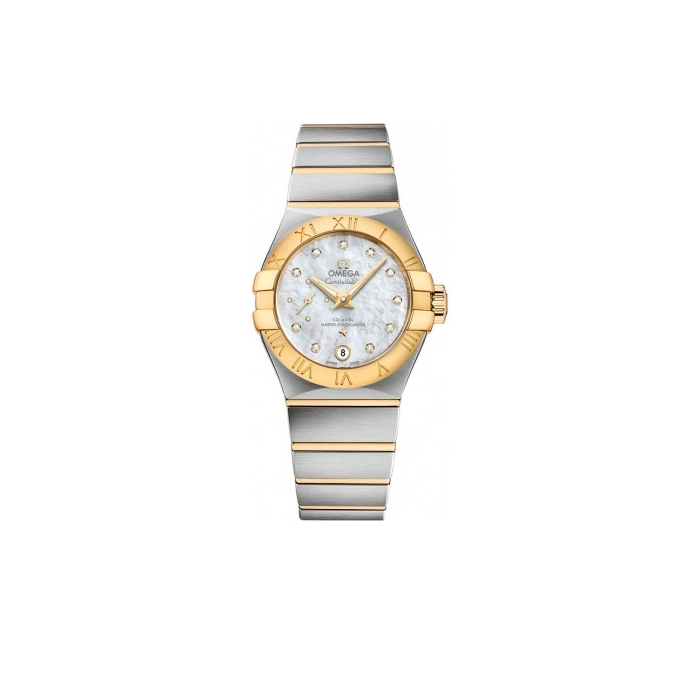 Omega Constellation Co-Axial Automatic Small Seconds 27mm Ladies Watch 127.20.27.20.55.002