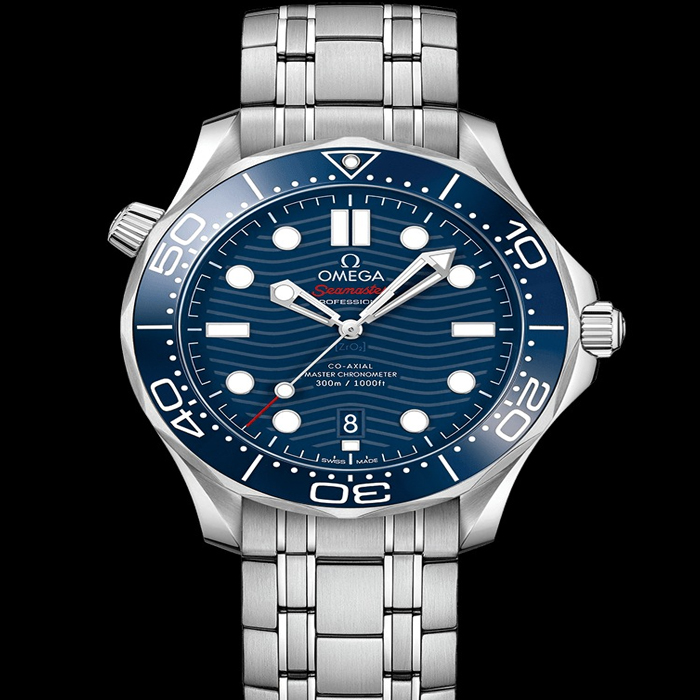 OMEGA Seamaster Automatic Blue Dial Men's Steel Watch 210.30.42.20.03.001