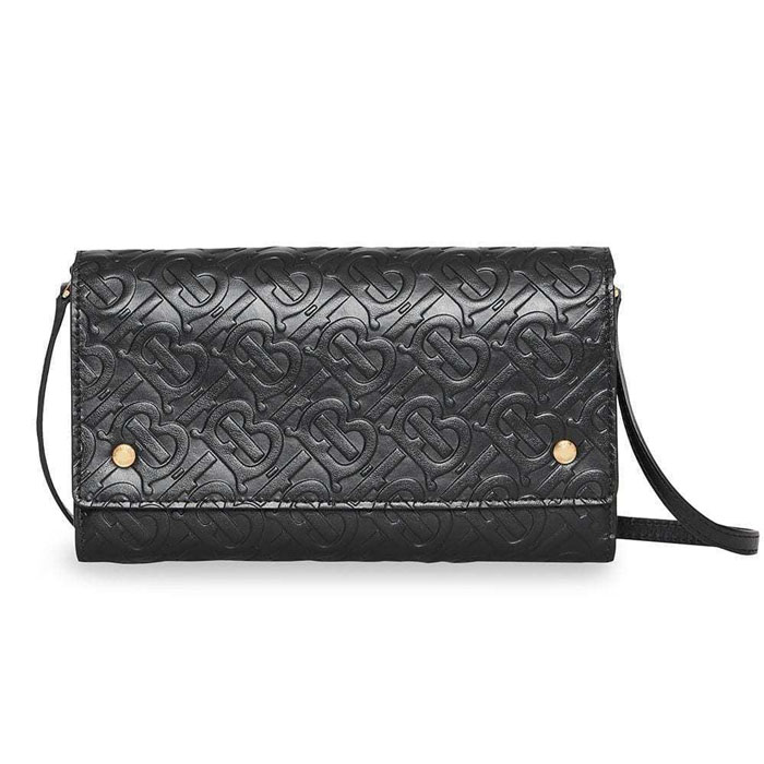 BURBERRY BAG バーバリーバッグ 8010480 BLACK Elegant Style Shoulder Bag