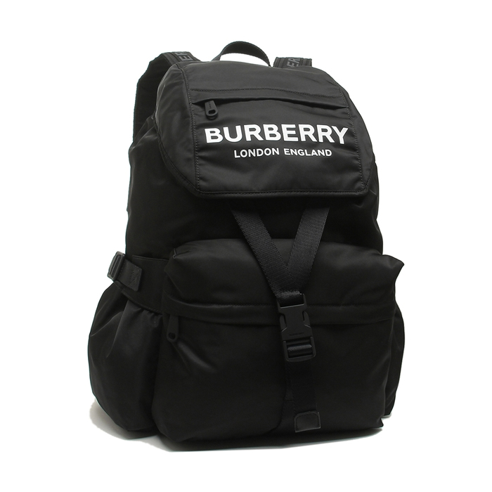 バーバリー BURBERRY BACKPACK メンズバックパック 8010608 A1189 BLACK rucksack Lady