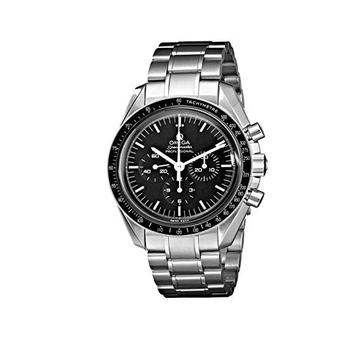 Omega Men's 3570.50.00 Speedmaster Professional Watch with Stainless Steel Bracelet