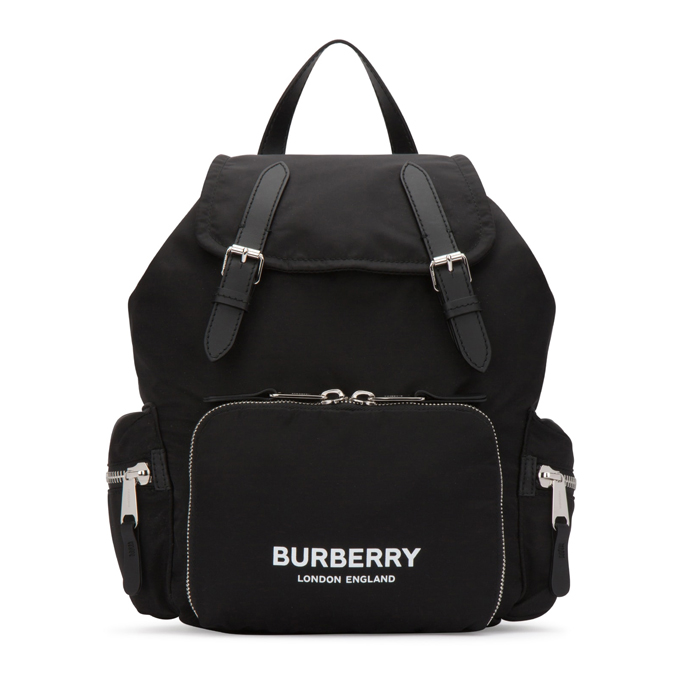 BURBERRY BACKPACK バーバリーバックパック 8011617BLK Black medium Rucksack backpack