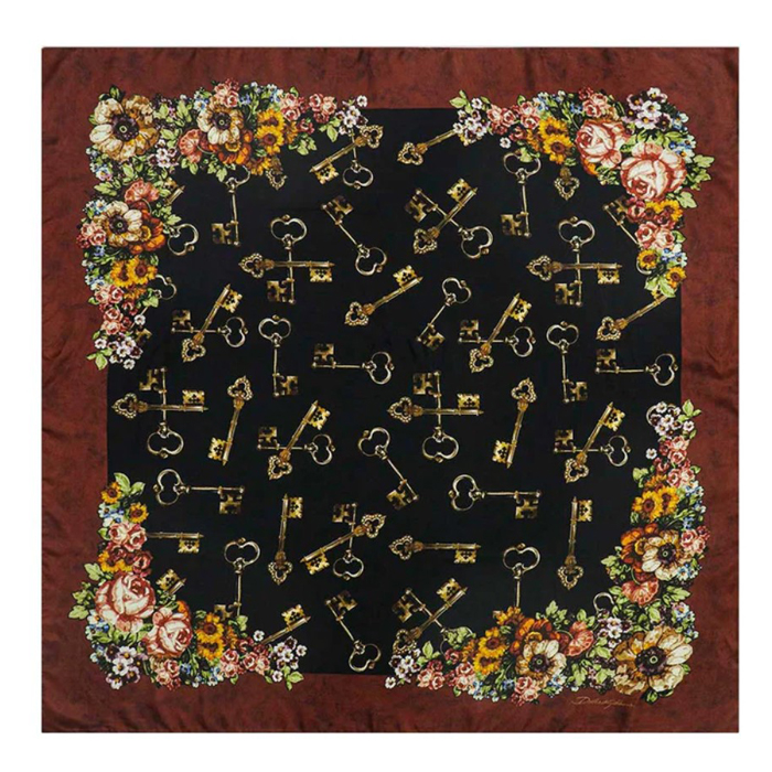 DOLCE & GABBANA SCARF ドルチェ＆ガッバーナ スカーフ FN052R GD500 X0801