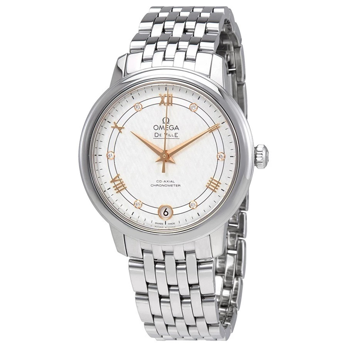 OMEGA LADIES 424.10.33.20.52.001 PRESTIGE CO-AXIAL 32.7 MM WATCH