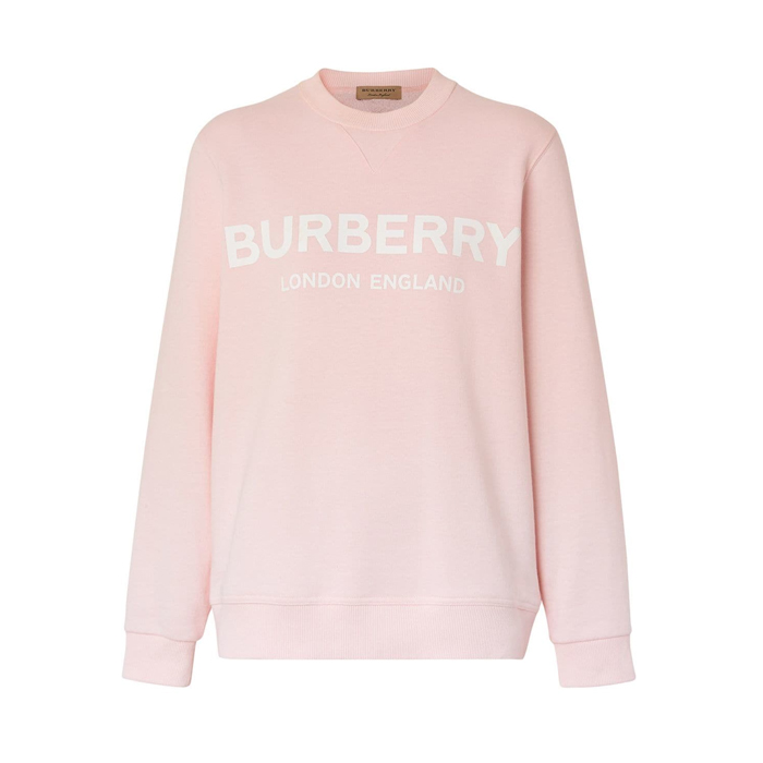 BURBERRY LADY SWEATSHIRT バーバリーレディーススウェットシャツ 8008904ALPI Logo Print Cotton