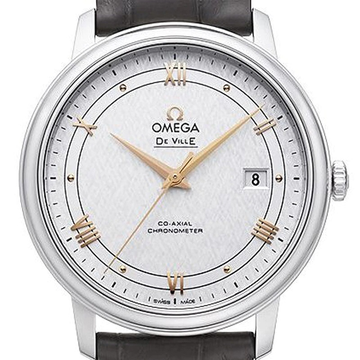 OMEGA De Ville Silver Dial Automatic Men's Watch 424.13.40.20.02.005