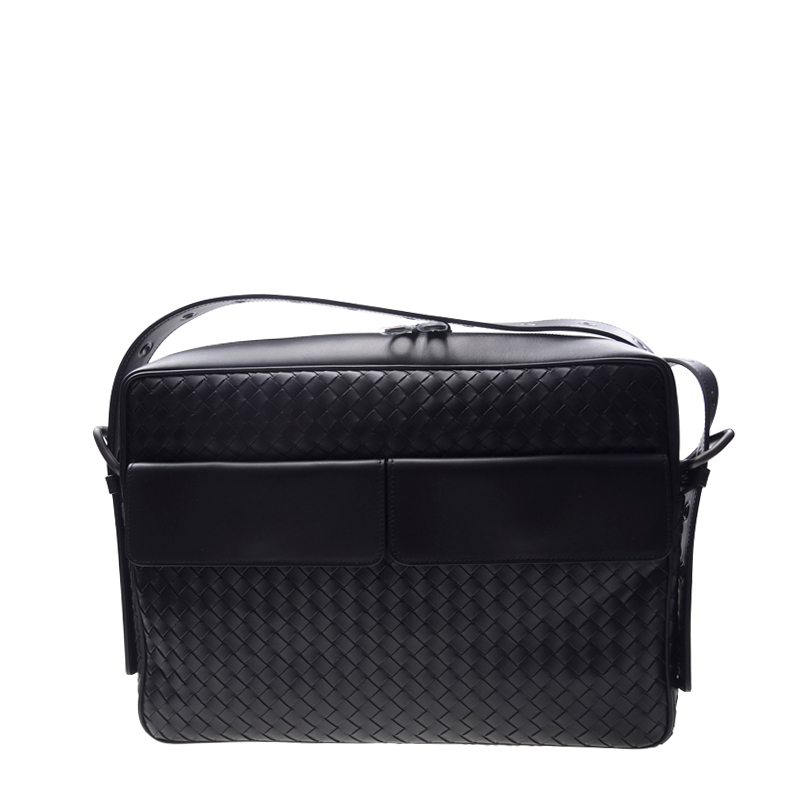 ボッテガヴェネタ BOTTEGA VENETA メンズメッセンジャーバッグ イントレッチャート 337091 V4651 1000