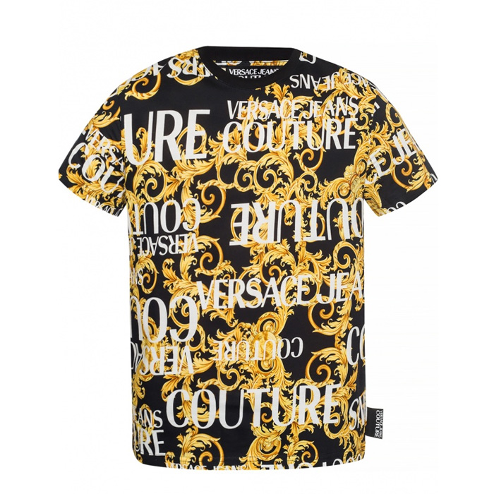 VERSACE JEAN MEN T-SHIRT ヴェルサーチ ジーンメンズTシャツ B3GUA7S0 S0588 899