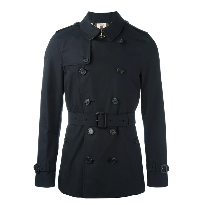 BURBERRY MEN COAT バーバリーメンズコート 3980212NAVY The Sandringham - Short Trench Coat