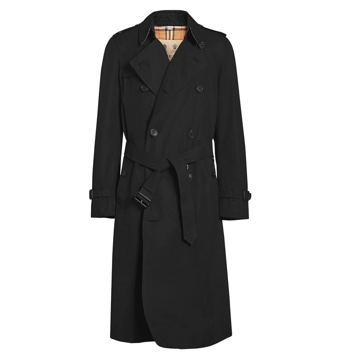 BURBERRY MEN COAT バーバリーメンズコート 4073744BLK The Long Chelsea Heritage Trench Coat