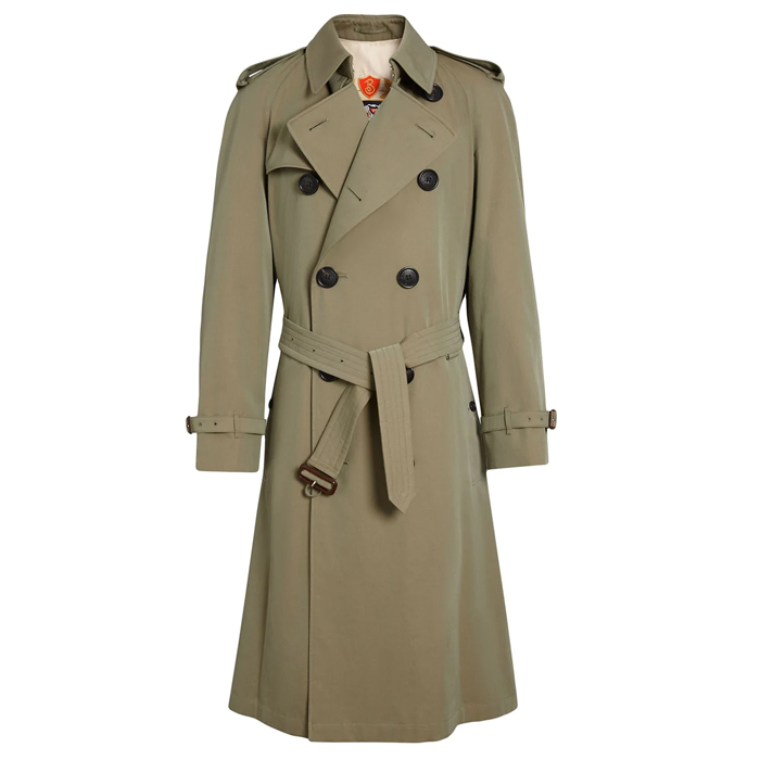 BURBERRY MEN COAT バーバリーメンズコート 8000851CHGR Tropical Gabardine Oversized Trench Coat