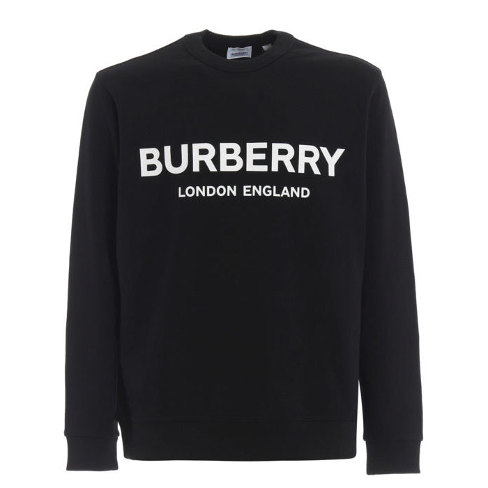 バーバリー BURBERRY メンズトップス 胸ロゴスウェット 8011357 BLK