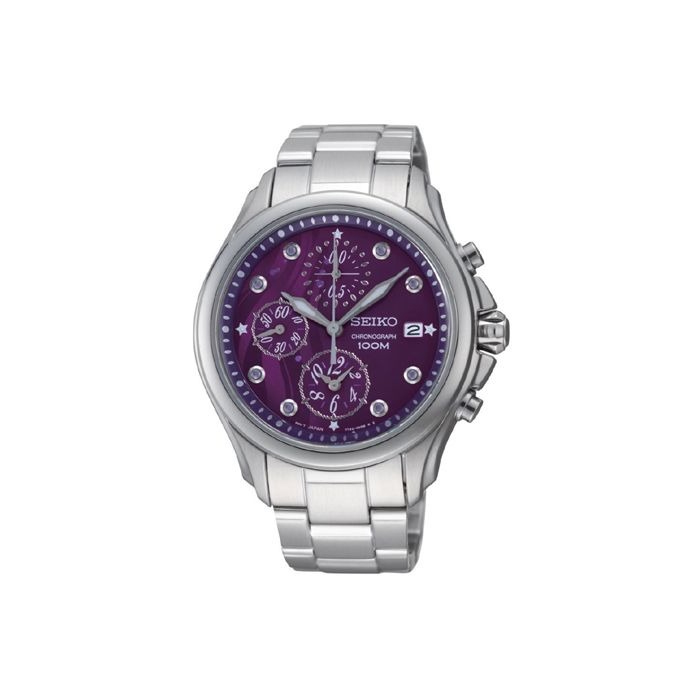 Seiko Critera Chronograph Women's Watch SNDX63P1