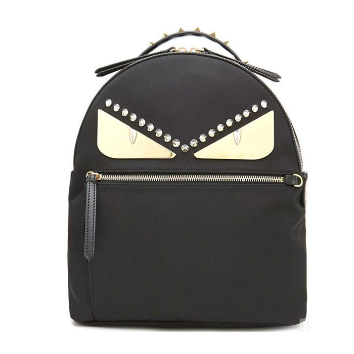 フェンディFENDI BACKPACK レディースバックパック 8BZ035 A3KT FOKUR Black