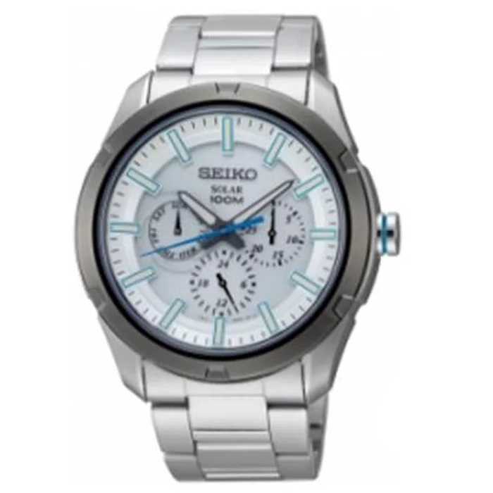 Seiko Criteria Solar White Dial SNE257P1