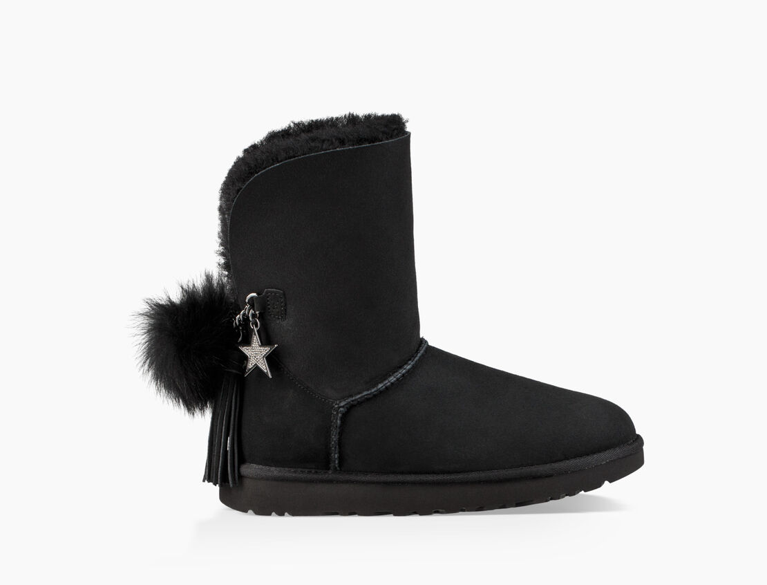 アグ UGG レディース クラシックチャームブーツ UGG-1095717/BLK