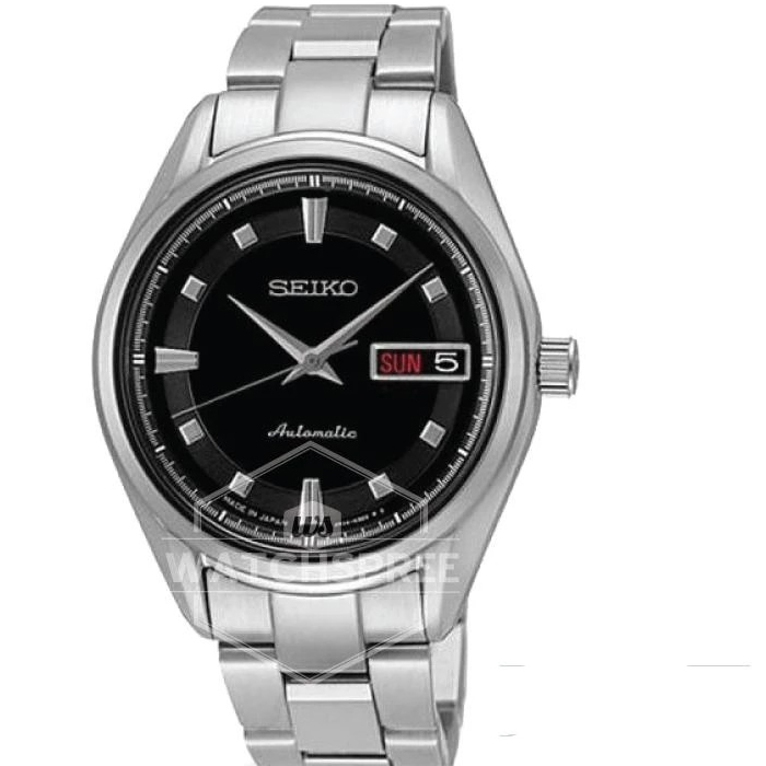 セイコー SEIKO メンズ腕時計 PRESAGE AUTOMATIC SILVER STAINLESS STEEL BAND WATCH SRP897J1