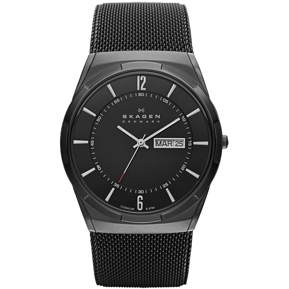 スカーゲン SKAGEN チタン オールブラック 黒 メンズ 腕時計 SKW6006  アクティブ