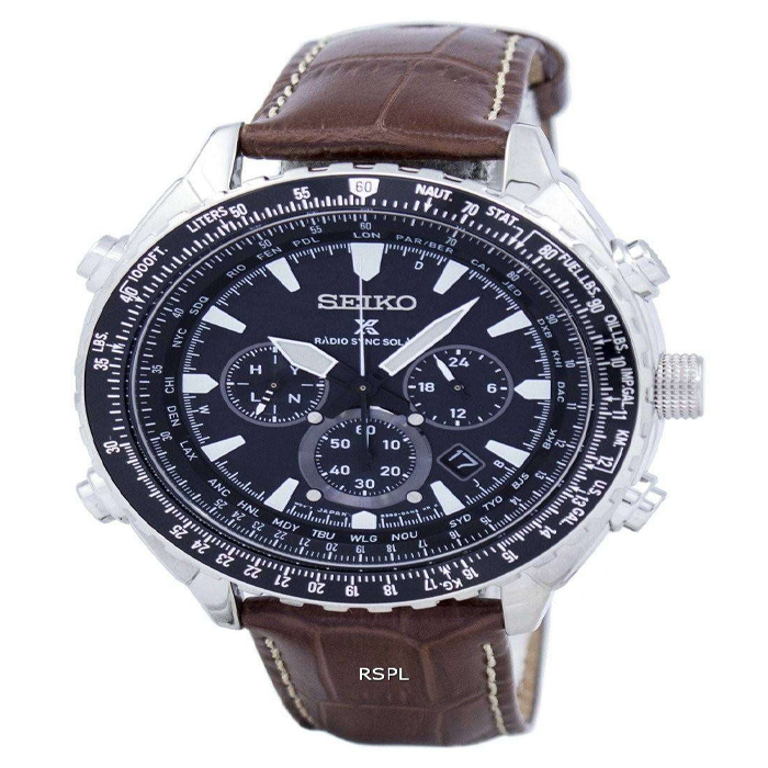 Seiko Prospex Radio Sync Solar Chronograph Men’s Watch SSG005P1