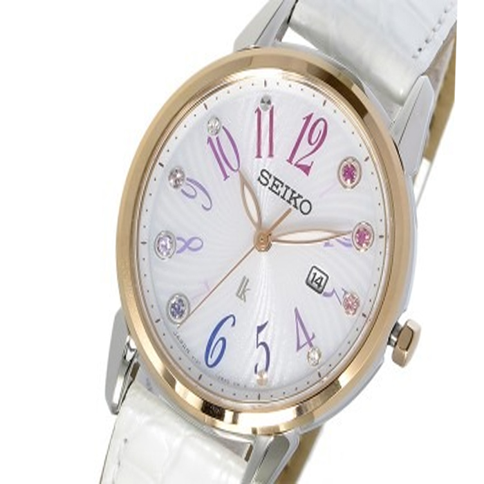 SEIKO Lucia LUKIA solar quartz Lady's watch SUT304J1 white