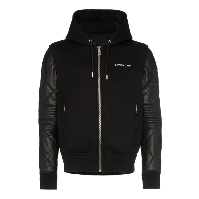 GIVENCHY MEN JACKET ジバンシィメンズジャケット BM00CB60DH001 hooded contrasting sleeve jacket