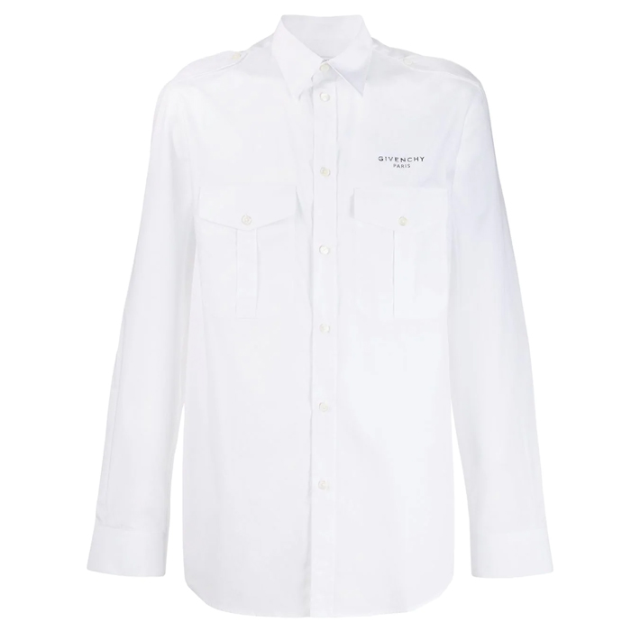 GIVENCHY MEN SHIRT ジバンシーメンズシャツ BM60BP10ZJ100 utility shirt