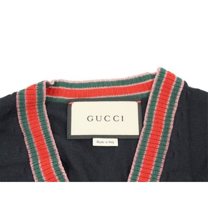 GUCCI Merino Wool Knit Cardigan 411610 X5793 4098