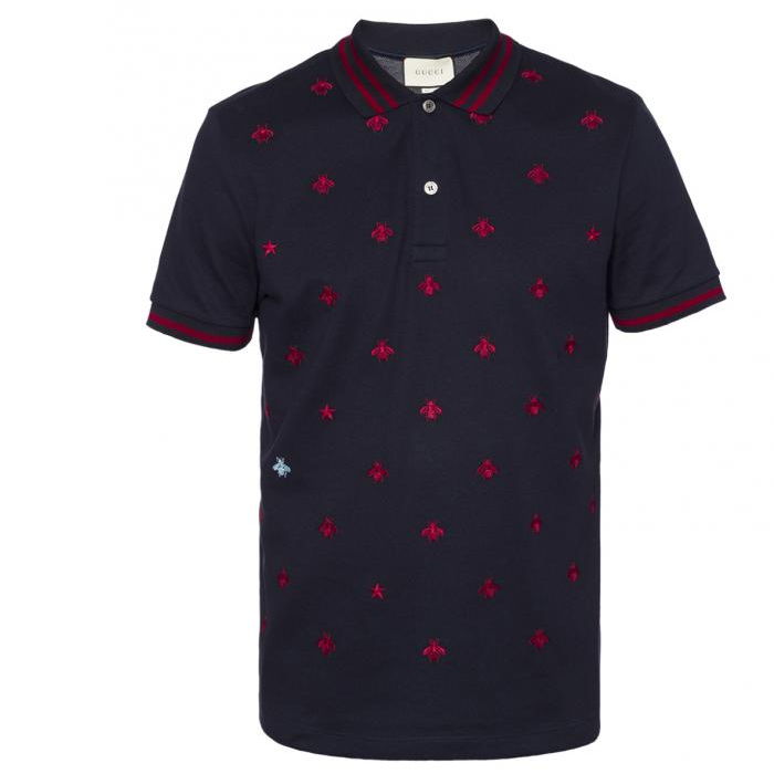 GUCCI EMBROIDERED POLO 431039 X5B55 4542